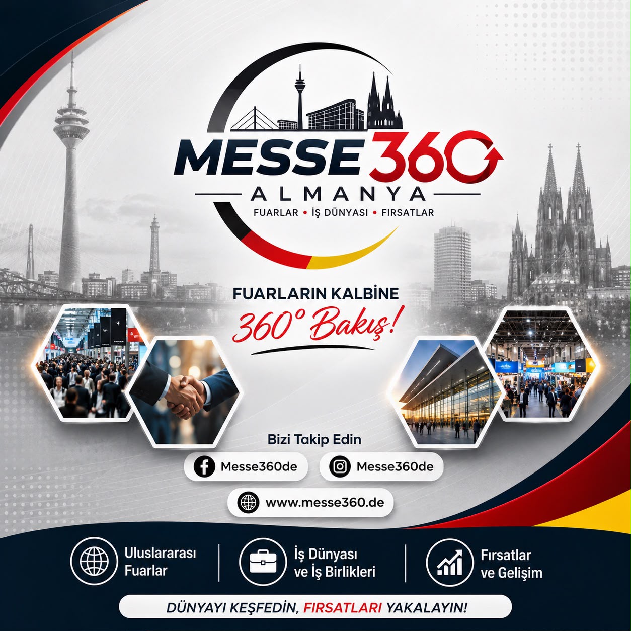 Messe360 Almanya — Fuarlar, İş Dünyası, Fırsatlar