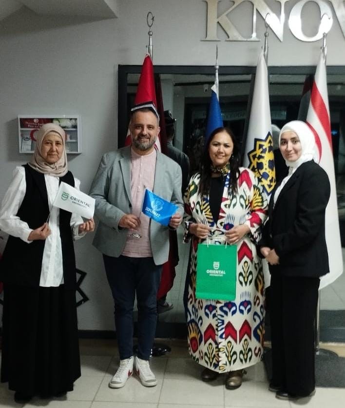 Özbekistanlı Akademisyenlerden Kıbrıs Amerikan Üniversitesi’ne Ziyaret