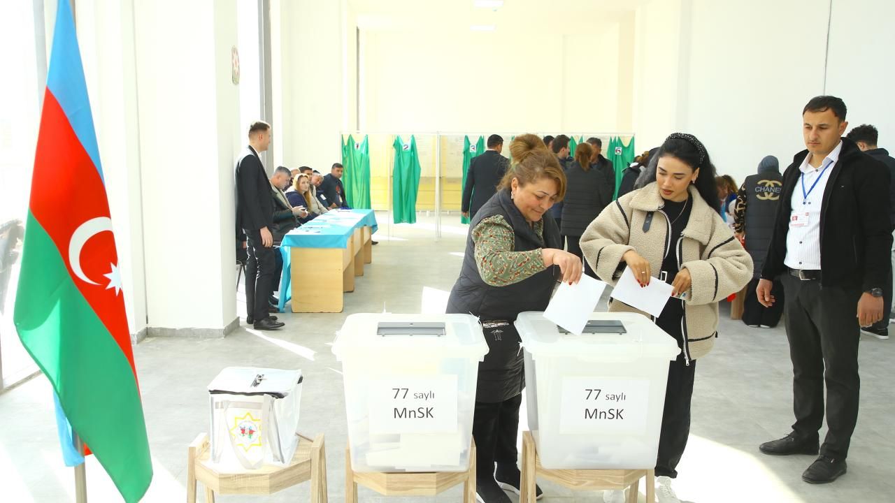 Azerbaycan'da yerel seçimler yapılıyor