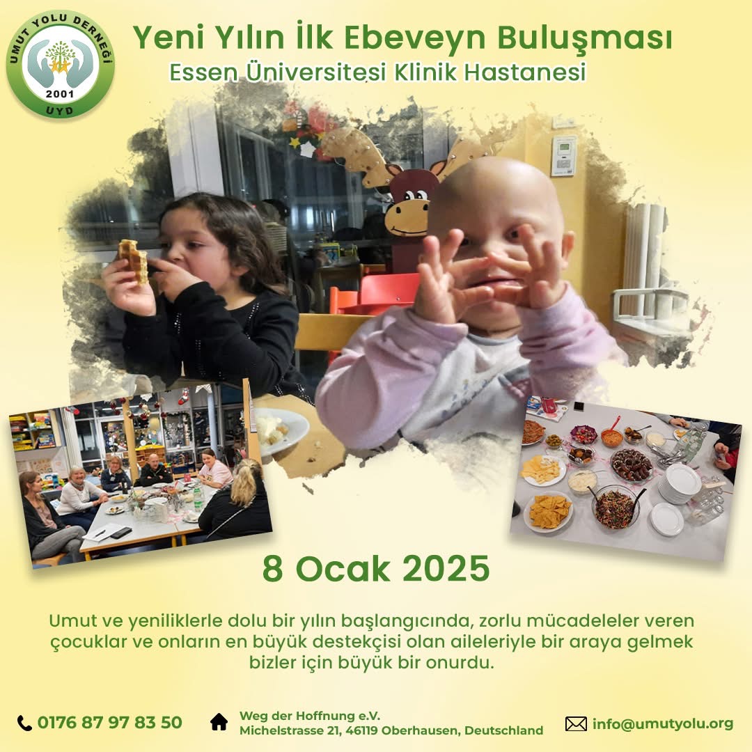 Essen’de Kanserli Çocuklar ve Ailelerine Umut Aşılayan Etkinlik