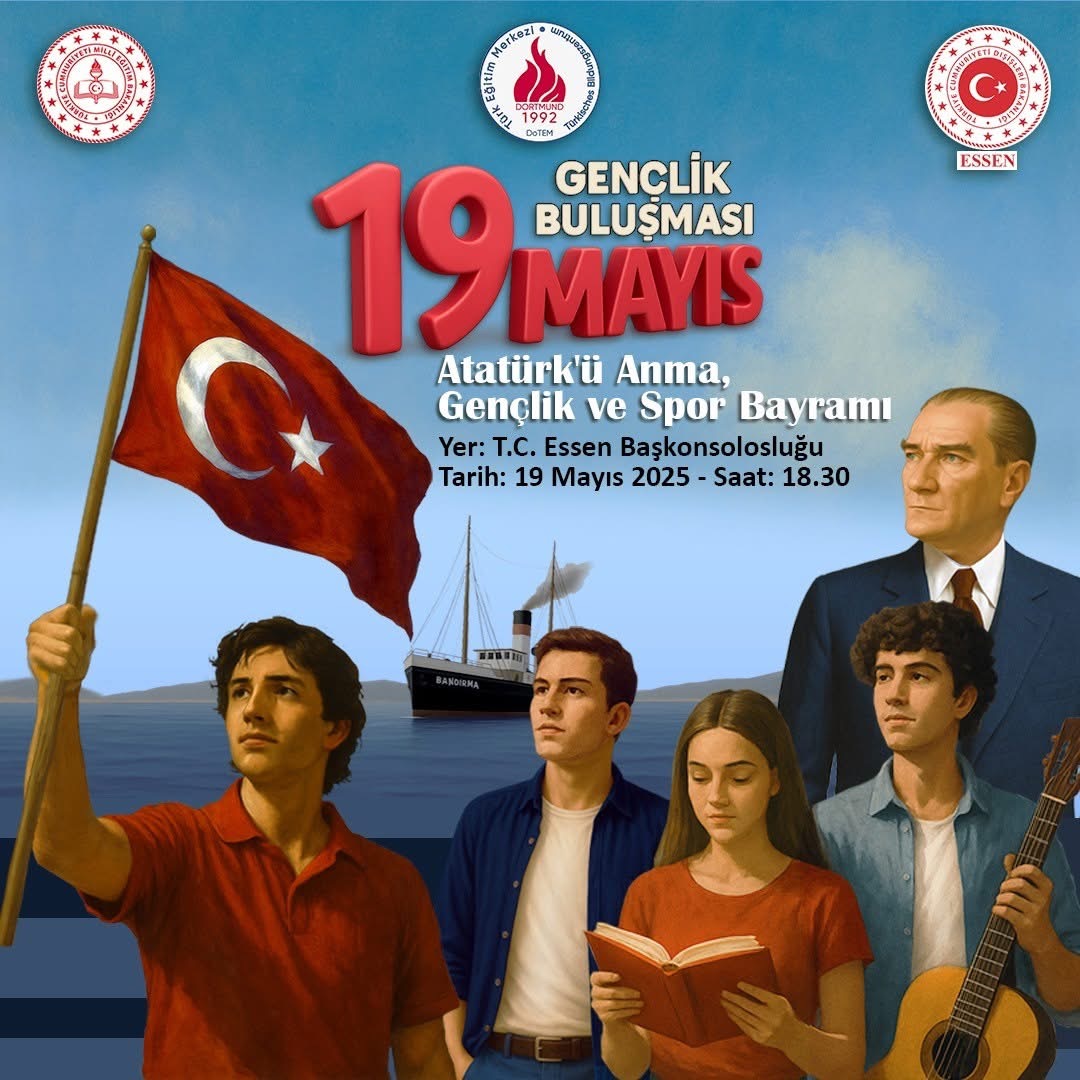 Essen Başkonsolosluğu’ndan Gençlere 19 Mayıs Daveti