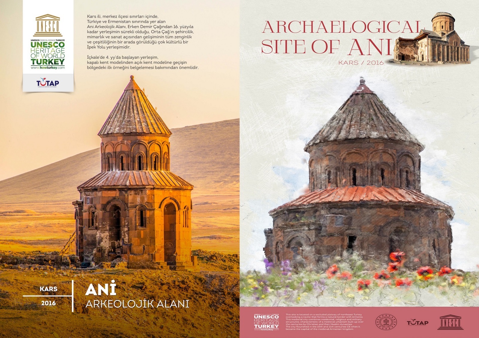 KARS ŞEHRİMİZİN TANITIM LOKOMOTİFİ ANİ ÖREN YERİ