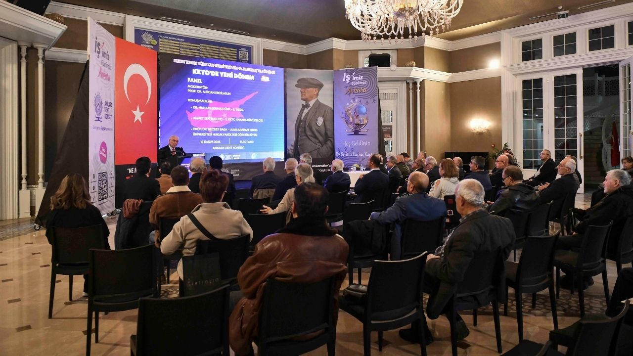 KKTC'nin 42. yılı Ankara'da anlamlı panelle kutlandı: 'Kıbrıs'ta azınlık değil asli unsuruz'