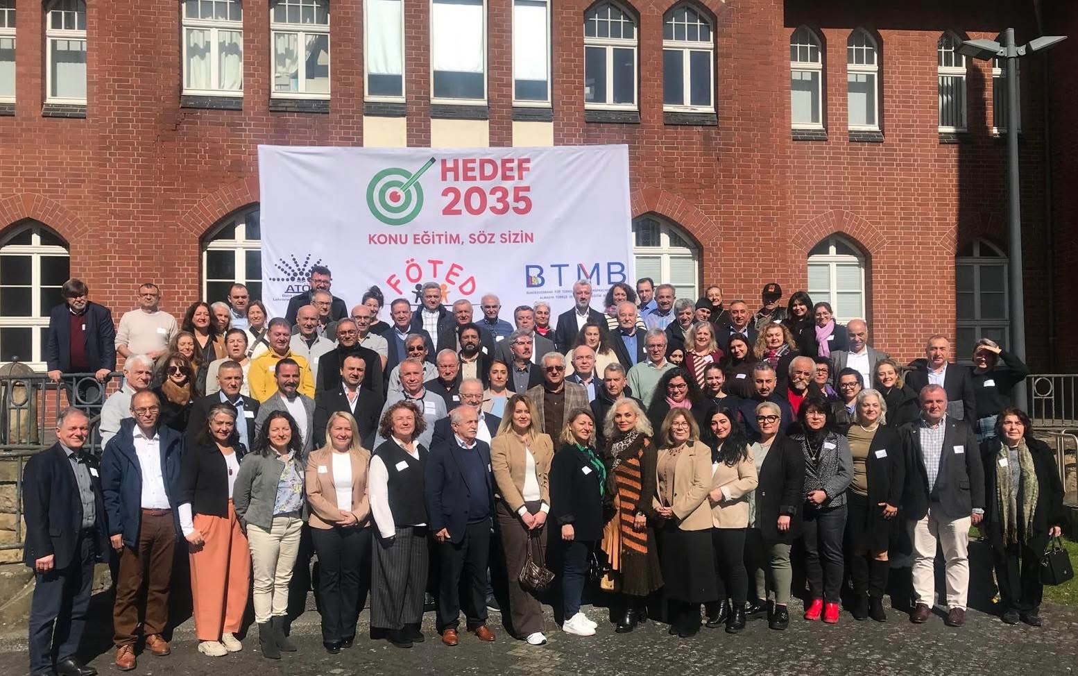 “Hedef 2035 – Konu Eğitim, Söz Sizin” Etkinliği Almanya’da Geniş Katılımla Gerçekleşti