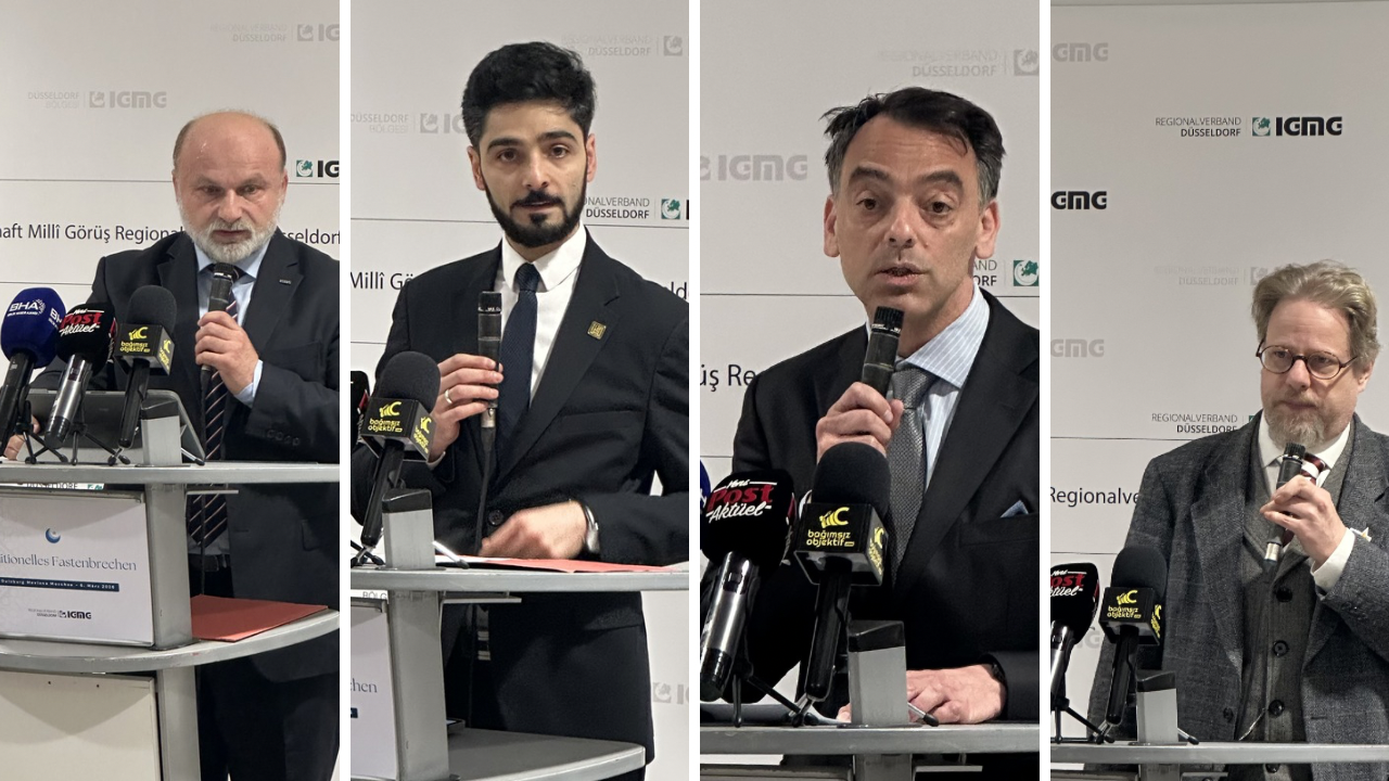 Düsseldorf’ta IGMG Bölge İftar Programı Düzenlendi