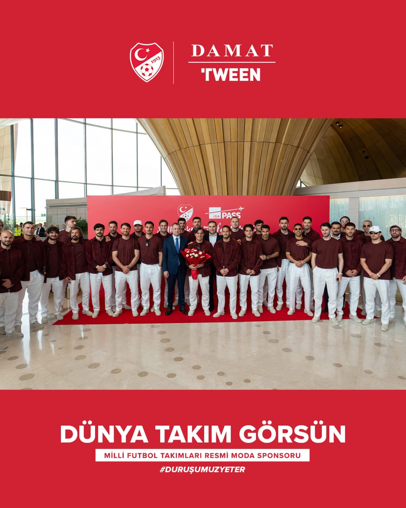Damat Tween’den A Milli Takım Taraftarlarına Özel Koleksiyon