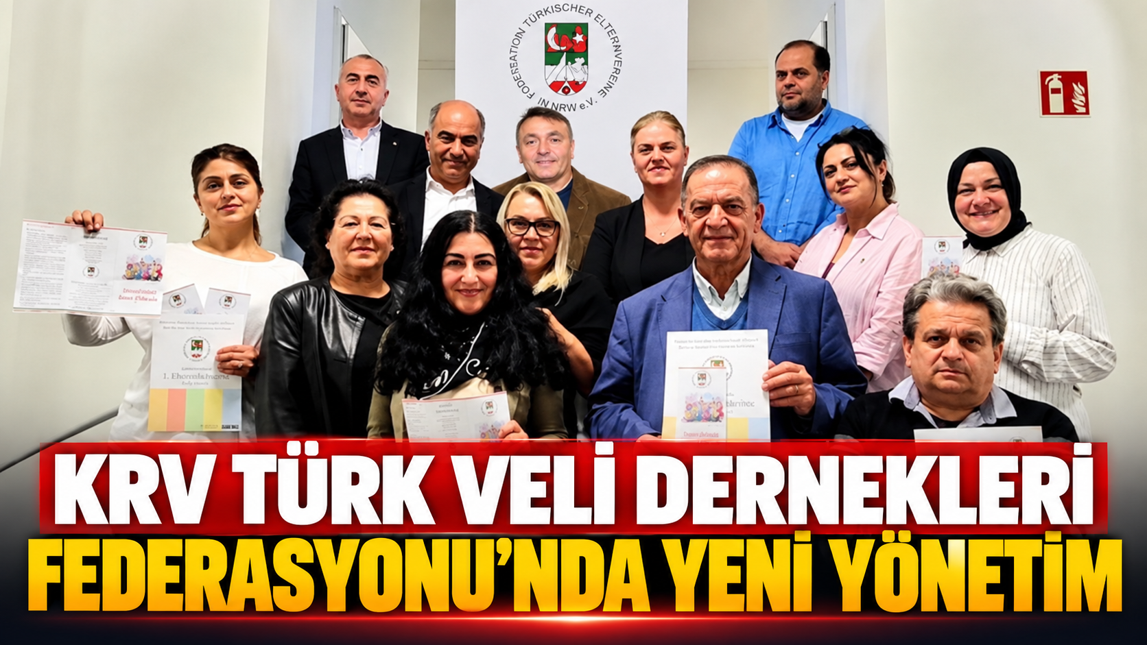 KRV Türk Veli Dernekleri Federasyonu’nda Yeni Yönetim Göreve Başladı