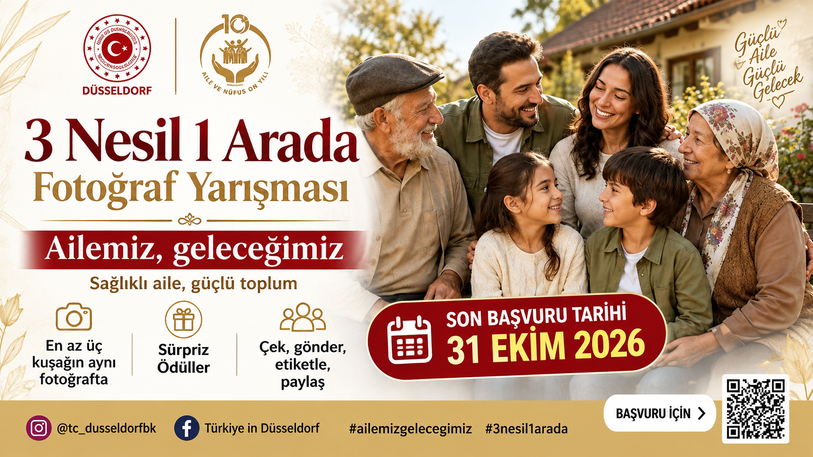 Aile Bağlarını Fotoğraf Karelerine Taşıyan Yarışmada Son Tarih 31 Ekim