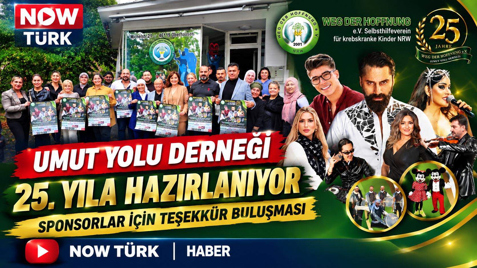 Umut Yolu Derneği 25. Yıla Hazırlanıyor | Sponsorlar İçin Teşekkür Buluşması